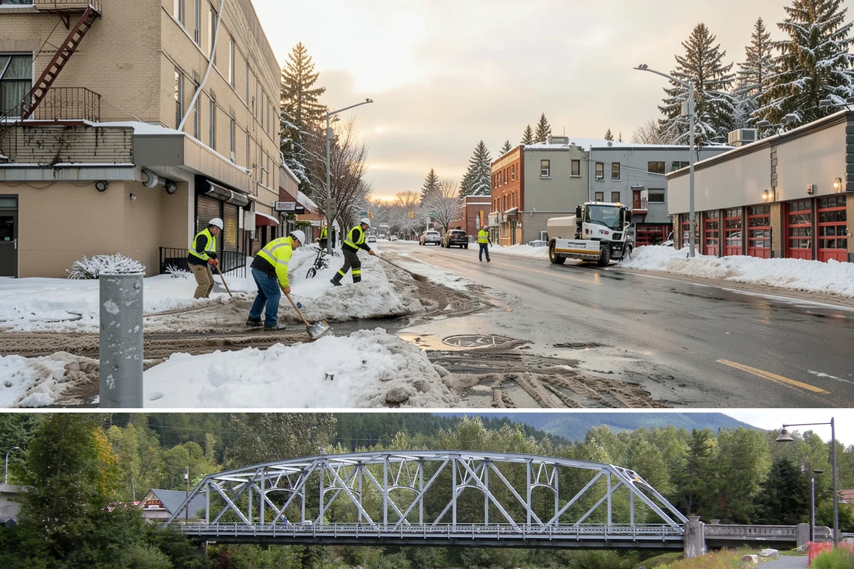 Business Park Parking Lot Snow Removal in Skykomish, King County, WA - Business park lots across the Puget Sound region need the most winter clearing from December through February during peak freeze...