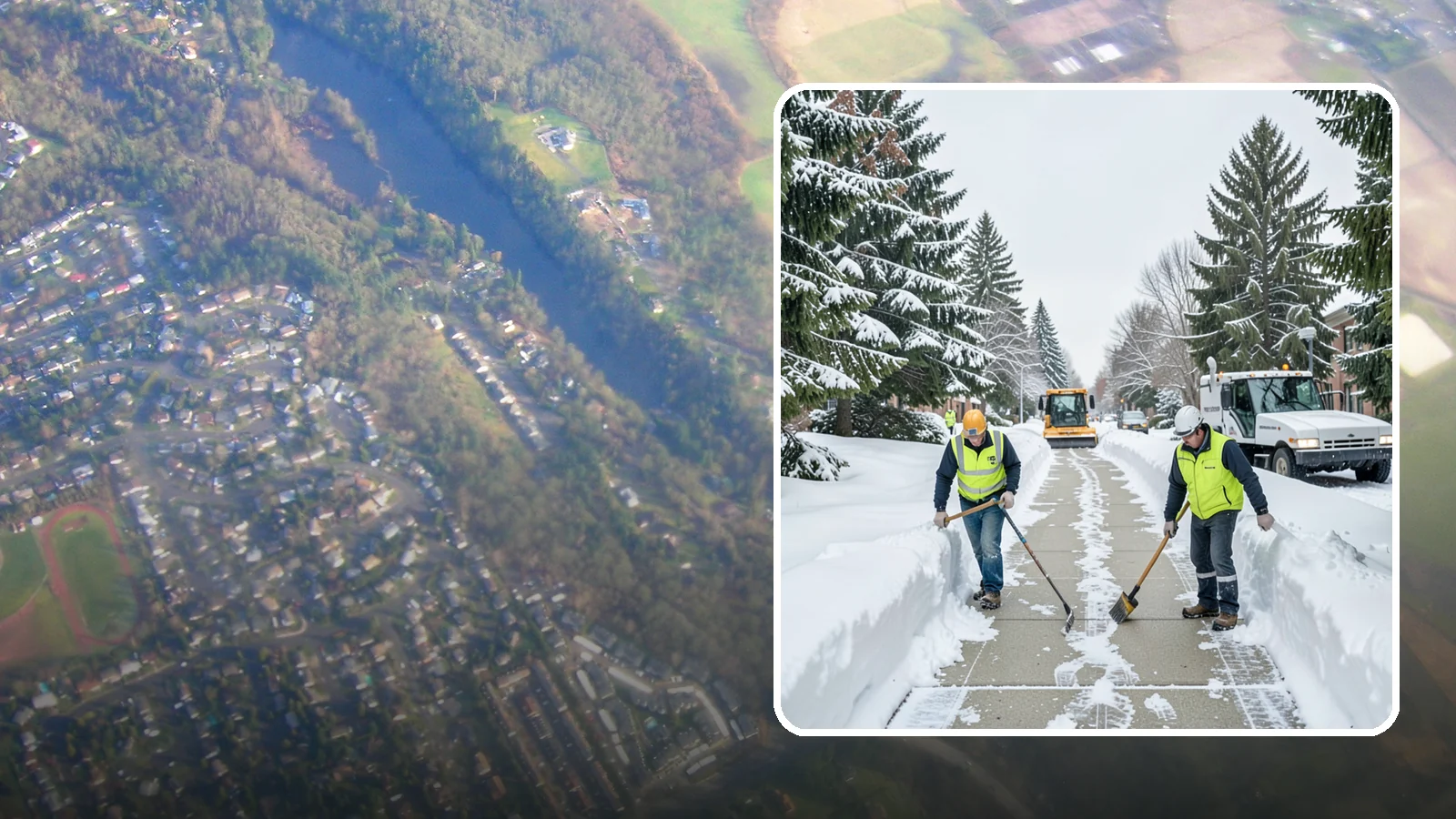 Business Park Sidewalk Clearing in Algona, King County, WA - Campus-walkway clearing for Western Washington business parks, keeping the inter-building paths and entrances safe for every...
