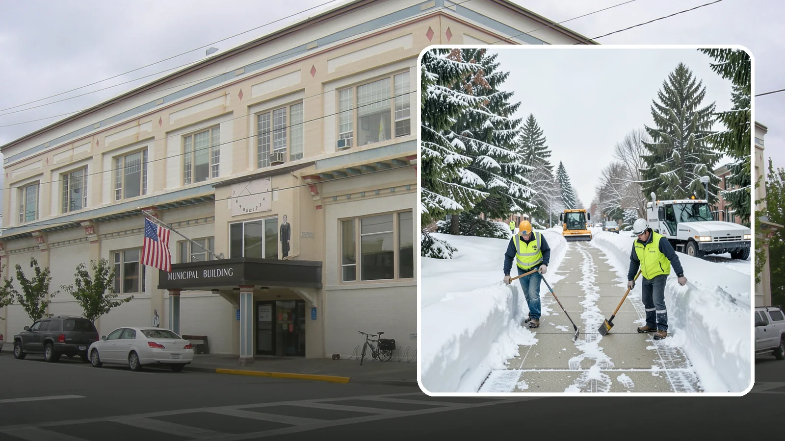 Business Park Sidewalk Clearing in Anacortes, Skagit County, WA - Campus-walkway clearing for Western Washington business parks, keeping the inter-building paths and entrances safe for every...
