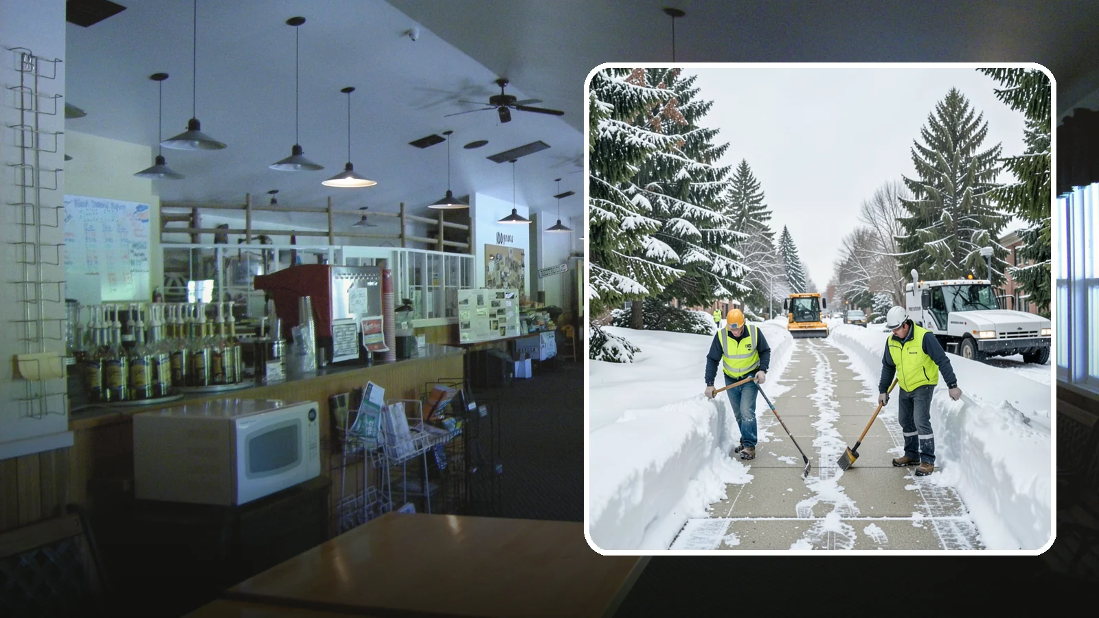 Business Park Sidewalk Clearing in Black Diamond, King County, WA - Campus-walkway clearing for Western Washington business parks, keeping the inter-building paths and entrances safe for every...