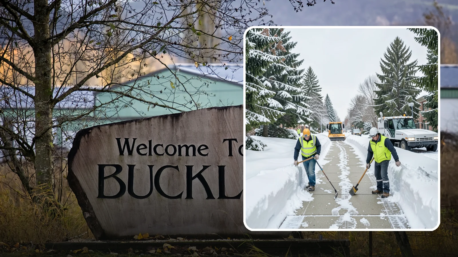 Business Park Sidewalk Clearing in Buckley, Pierce County, WA - Campus-walkway clearing for Western Washington business parks, keeping the inter-building paths and entrances safe for every...