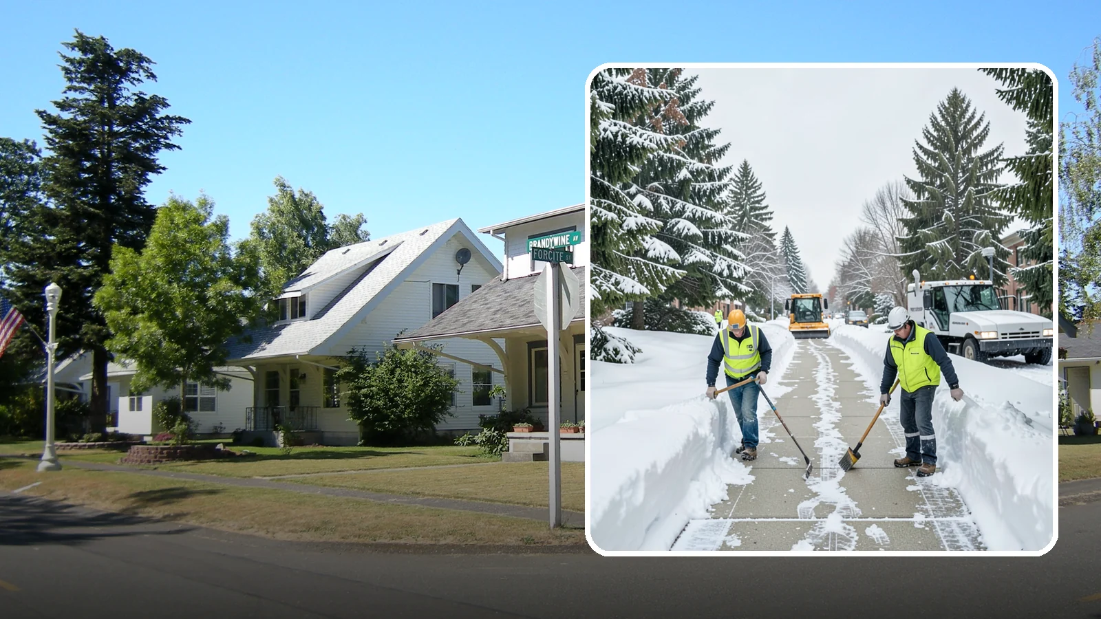 Business Park Sidewalk Clearing in DuPont, Pierce County, WA - Campus-walkway clearing for Western Washington business parks, keeping the inter-building paths and entrances safe for every...