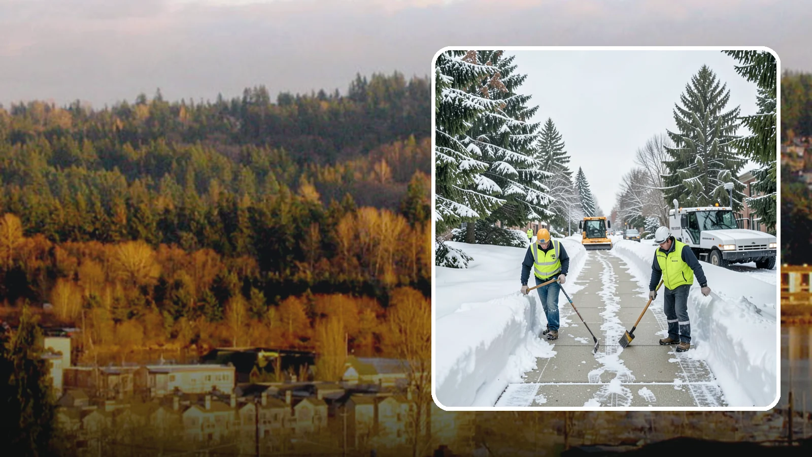 Business Park Sidewalk Clearing in Kenmore, King County, WA - Campus-walkway clearing for Western Washington business parks, keeping the inter-building paths and entrances safe for every...