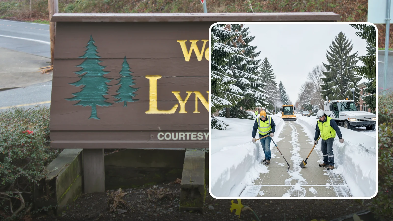 Business Park Sidewalk Clearing in Lynnwood, Snohomish County, WA - Campus-walkway clearing for Western Washington business parks, keeping the inter-building paths and entrances safe for every...