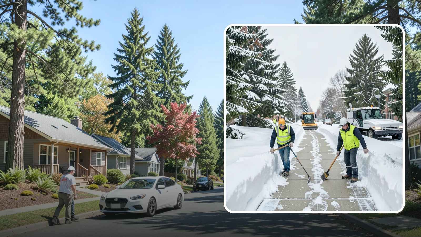 Business Park Sidewalk Clearing in Orting, Pierce County, WA - Campus-walkway clearing for Western Washington business parks, keeping the inter-building paths and entrances safe for every...