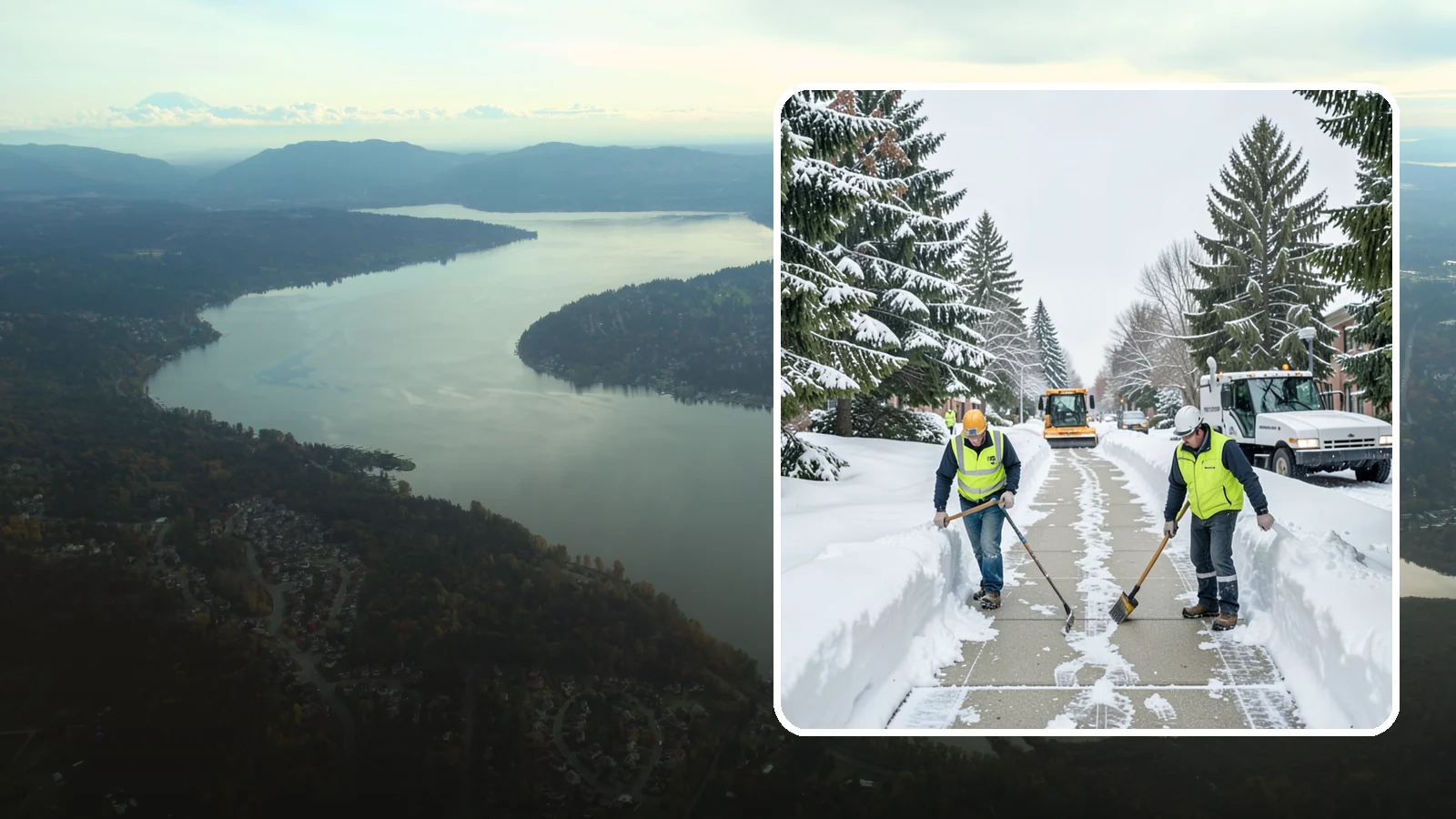 Business Park Sidewalk Clearing in Sammamish, King County, WA - Campus-walkway clearing for Western Washington business parks, keeping the inter-building paths and entrances safe for every...