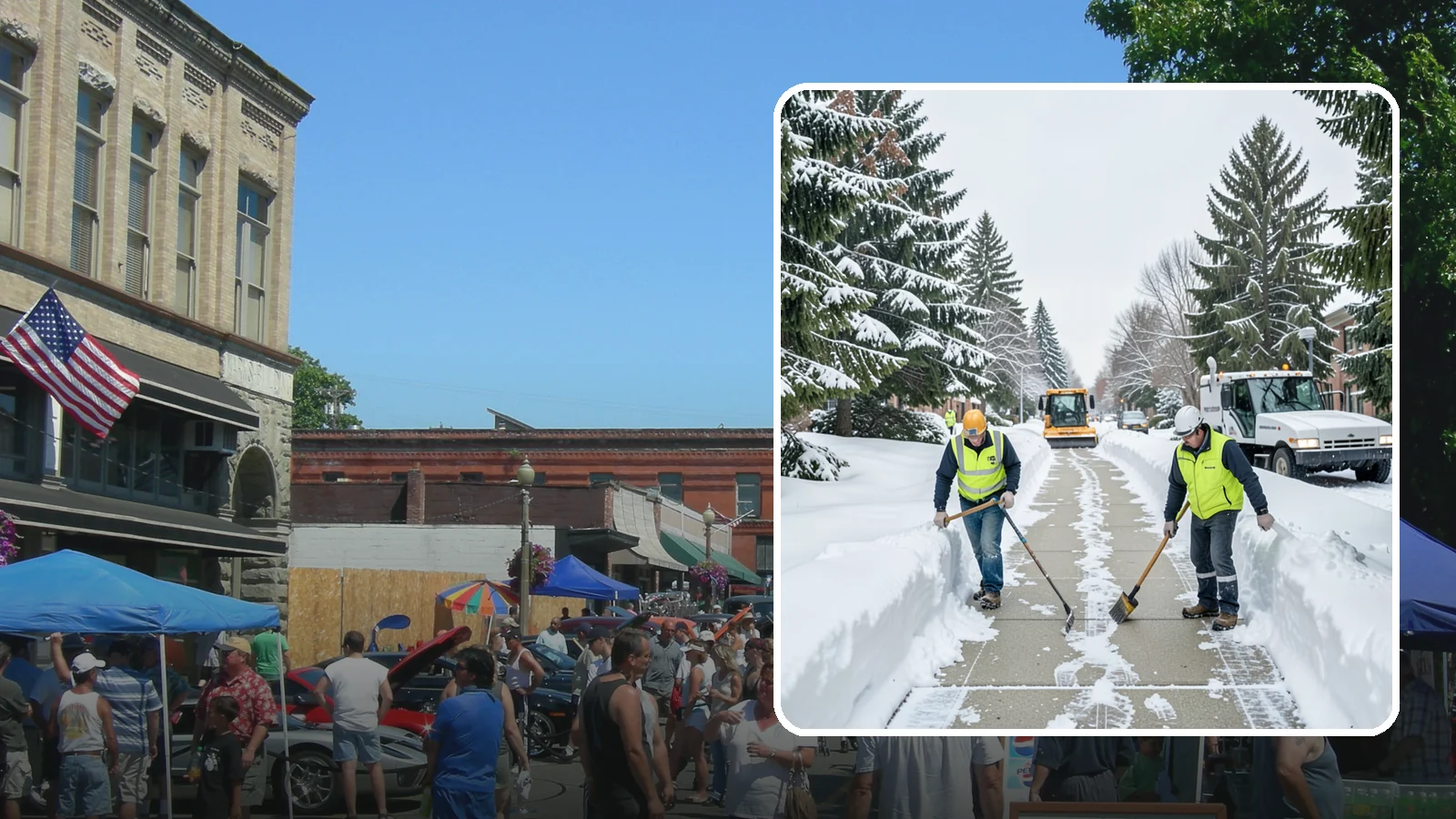 Business Park Sidewalk Clearing in Snohomish, Snohomish County, WA - Campus-walkway clearing for Western Washington business parks, keeping the inter-building paths and entrances safe for every...