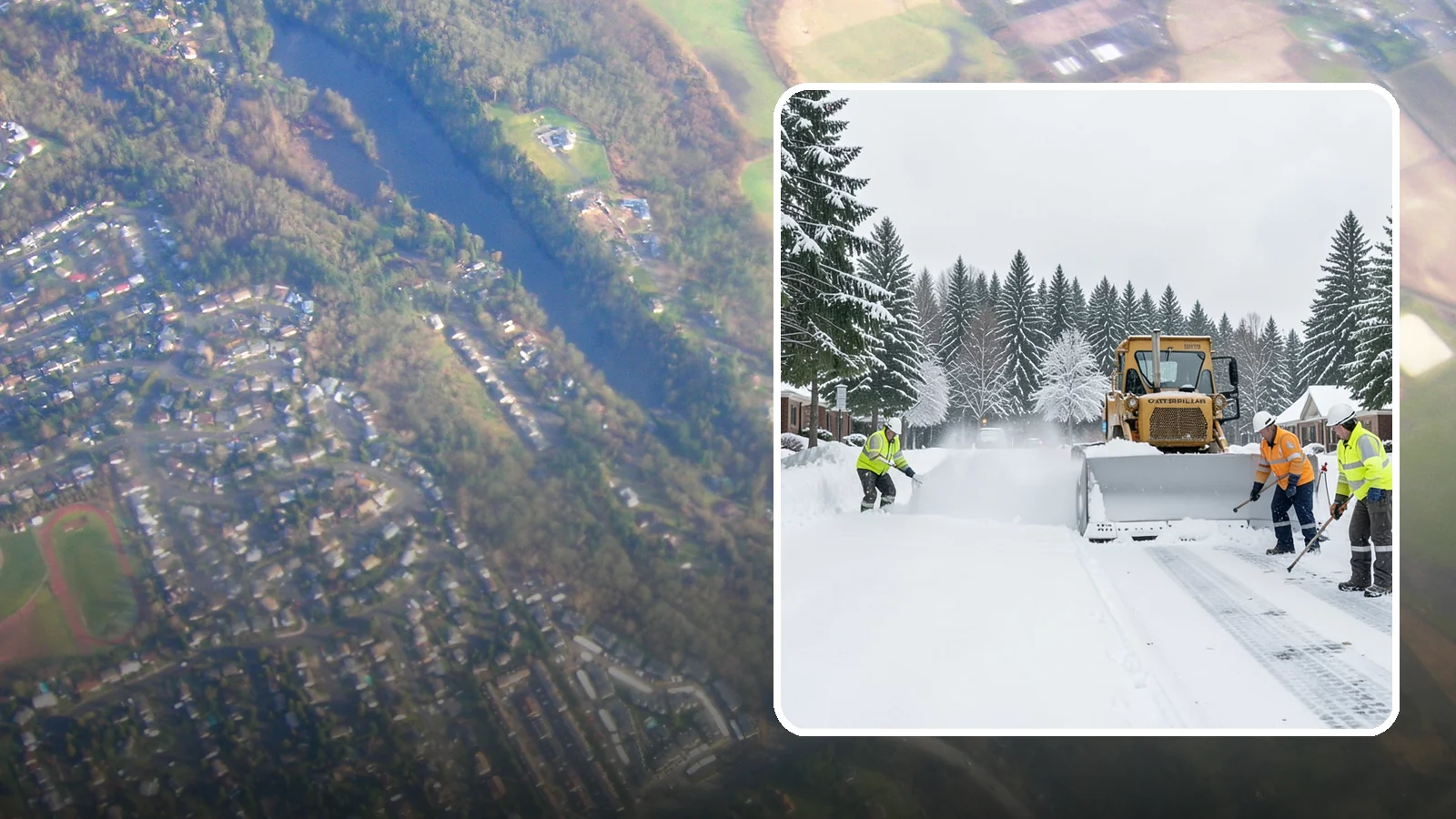 Business Park Snow Plowing in Algona, King County, WA - We plow business park roads, shared lots, and multiple building entrances so every tenant company opens on time.