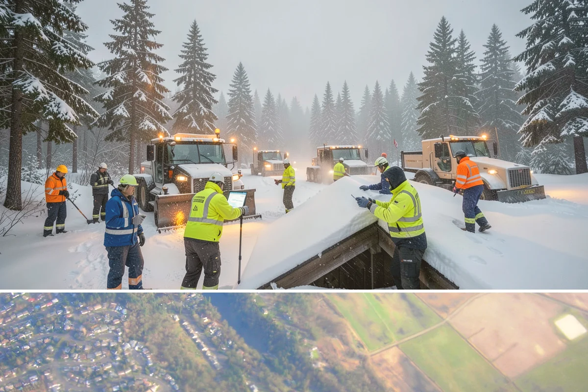 Business Park Snow Plowing in Algona, King County, WA - Approve a seasonal plan before winter so every company in the park opens on time.