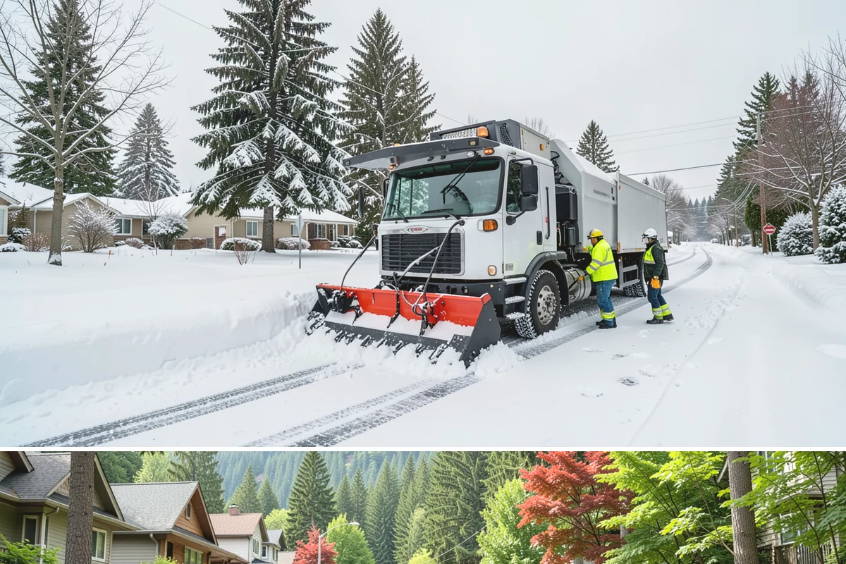 Business Park Snow Plowing in Darrington, Snohomish County, WA - Approve a seasonal plan before winter so every company in the park opens on time.