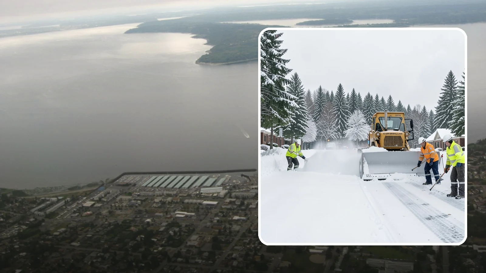 Business Park Snow Plowing in Des Moines, King County, WA - We plow business park roads, shared lots, and multiple building entrances so every tenant company opens on time.