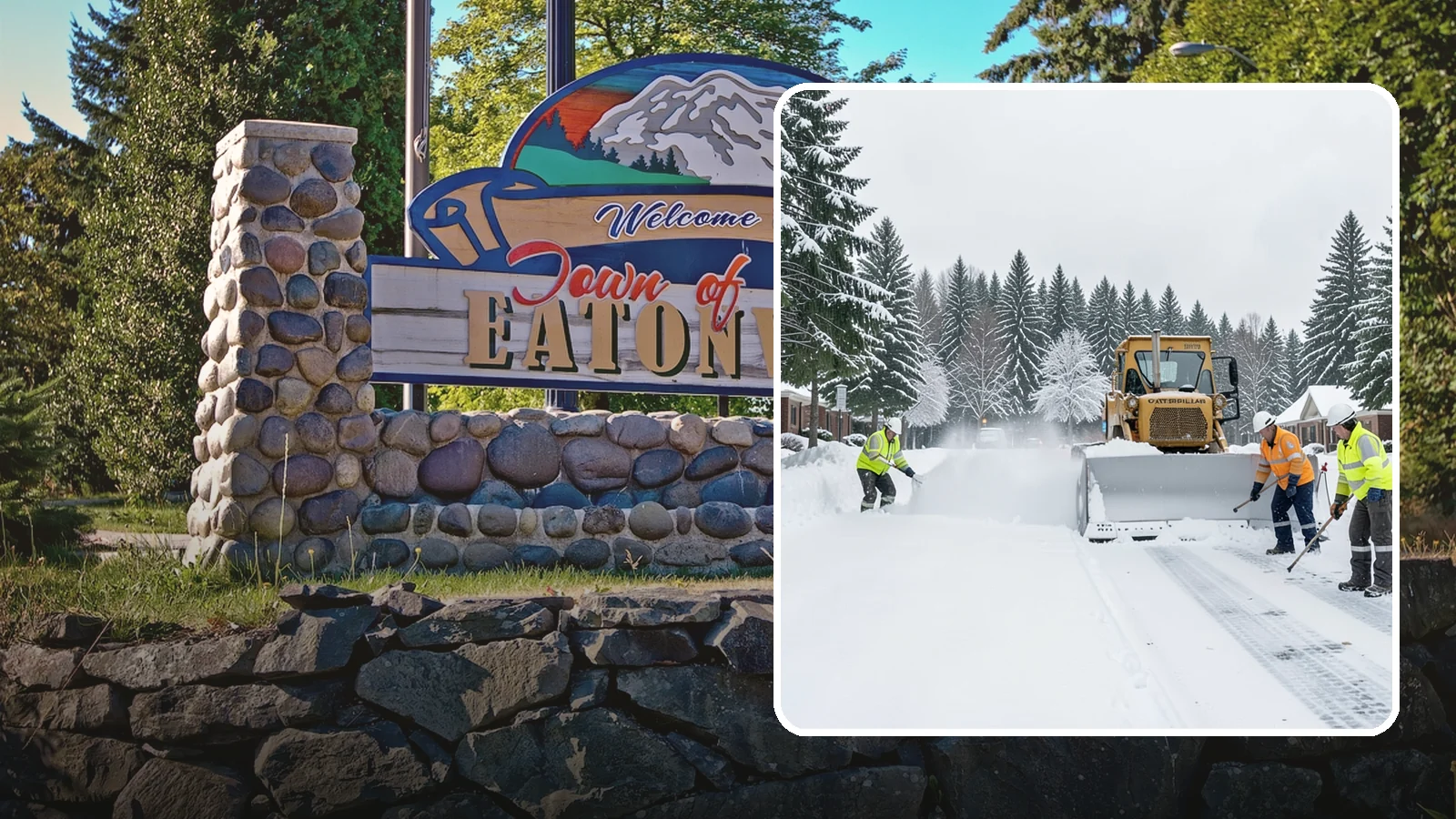 Business Park Snow Plowing in Eatonville, Pierce County, WA - We plow business park roads, shared lots, and multiple building entrances so every tenant company opens on time.