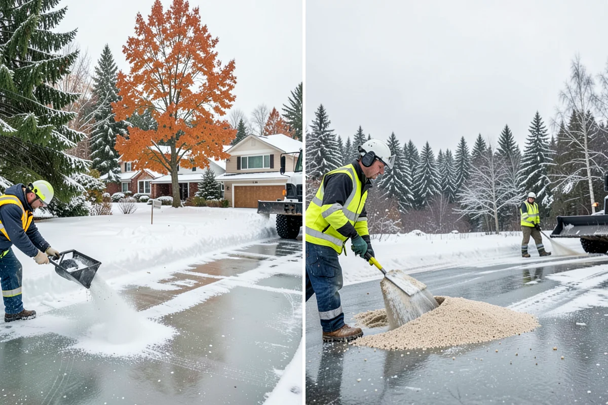 Business Park Snow Plowing in Everett, Snohomish County, WA - Map the internal roads, tenant lots, and building entrances with management