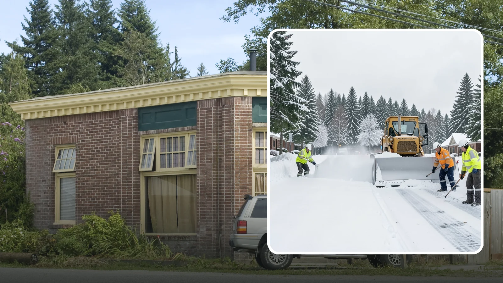 Business Park Snow Plowing in Hamilton, Skagit County, WA - We plow business park roads, shared lots, and multiple building entrances so every tenant company opens on time.