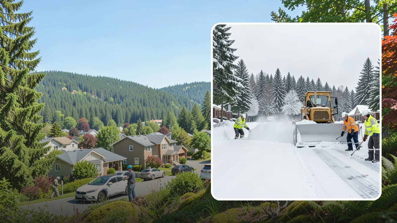 Business Park Snow Plowing in Index, Snohomish County, WA - We plow business park roads, shared lots, and multiple building entrances so every tenant company opens on time.