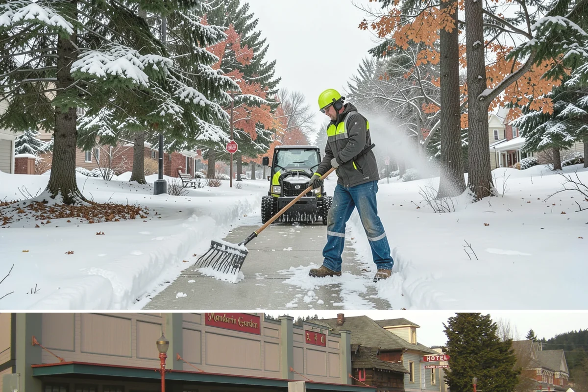 Business Park Snow Plowing in Issaquah, King County, WA - Approve a seasonal plan before winter so every company in the park opens on time.