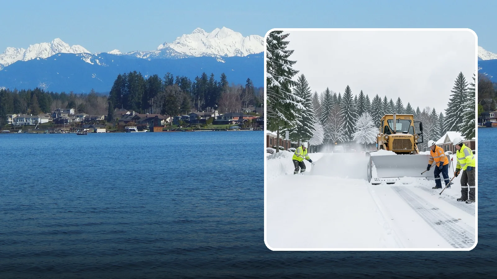 Business Park Snow Plowing in Lake Stevens, Snohomish County, WA - We plow business park roads, shared lots, and multiple building entrances so every tenant company opens on time.