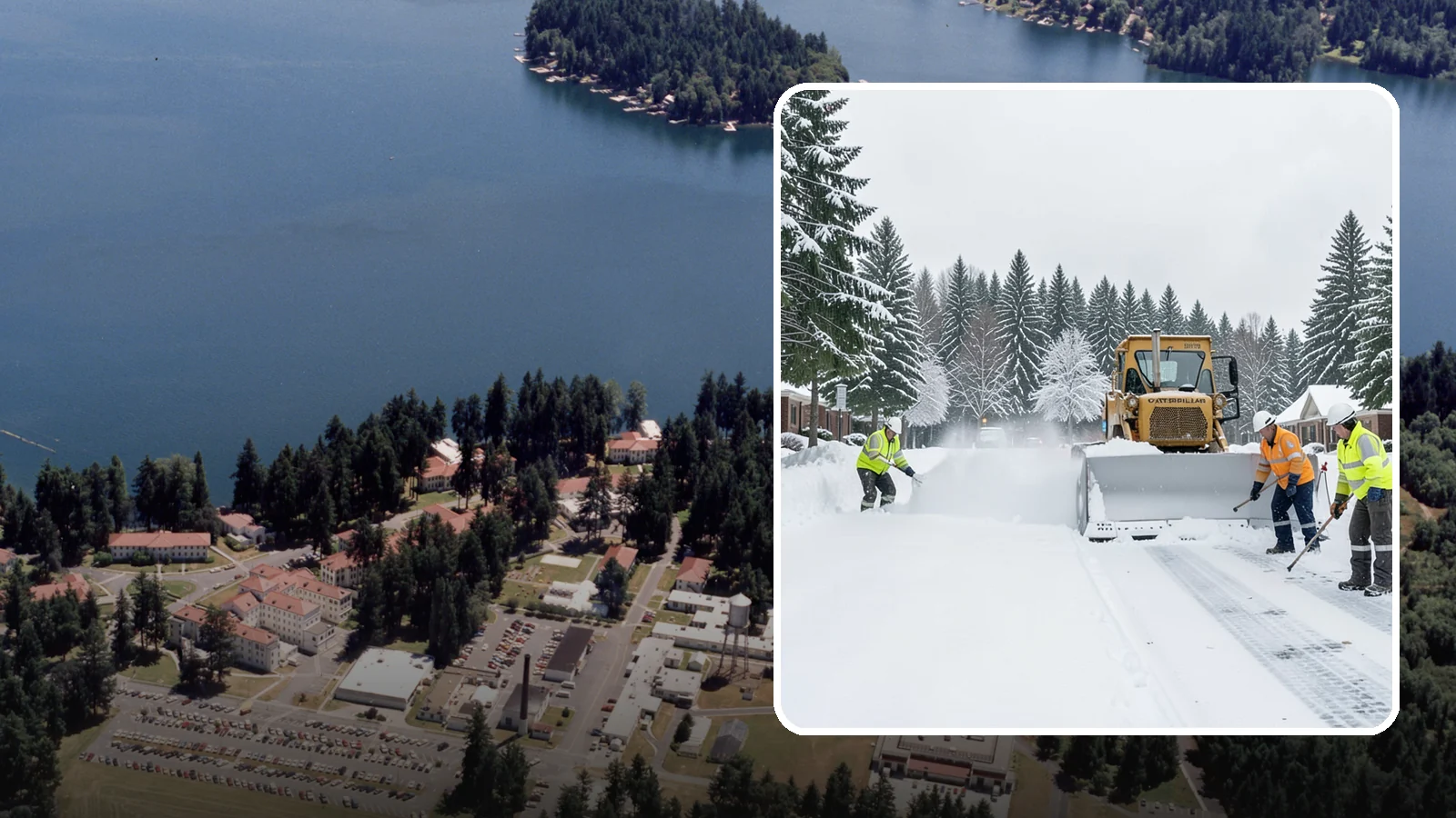 Business Park Snow Plowing in Lakewood, Pierce County, WA - We plow business park roads, shared lots, and multiple building entrances so every tenant company opens on time.