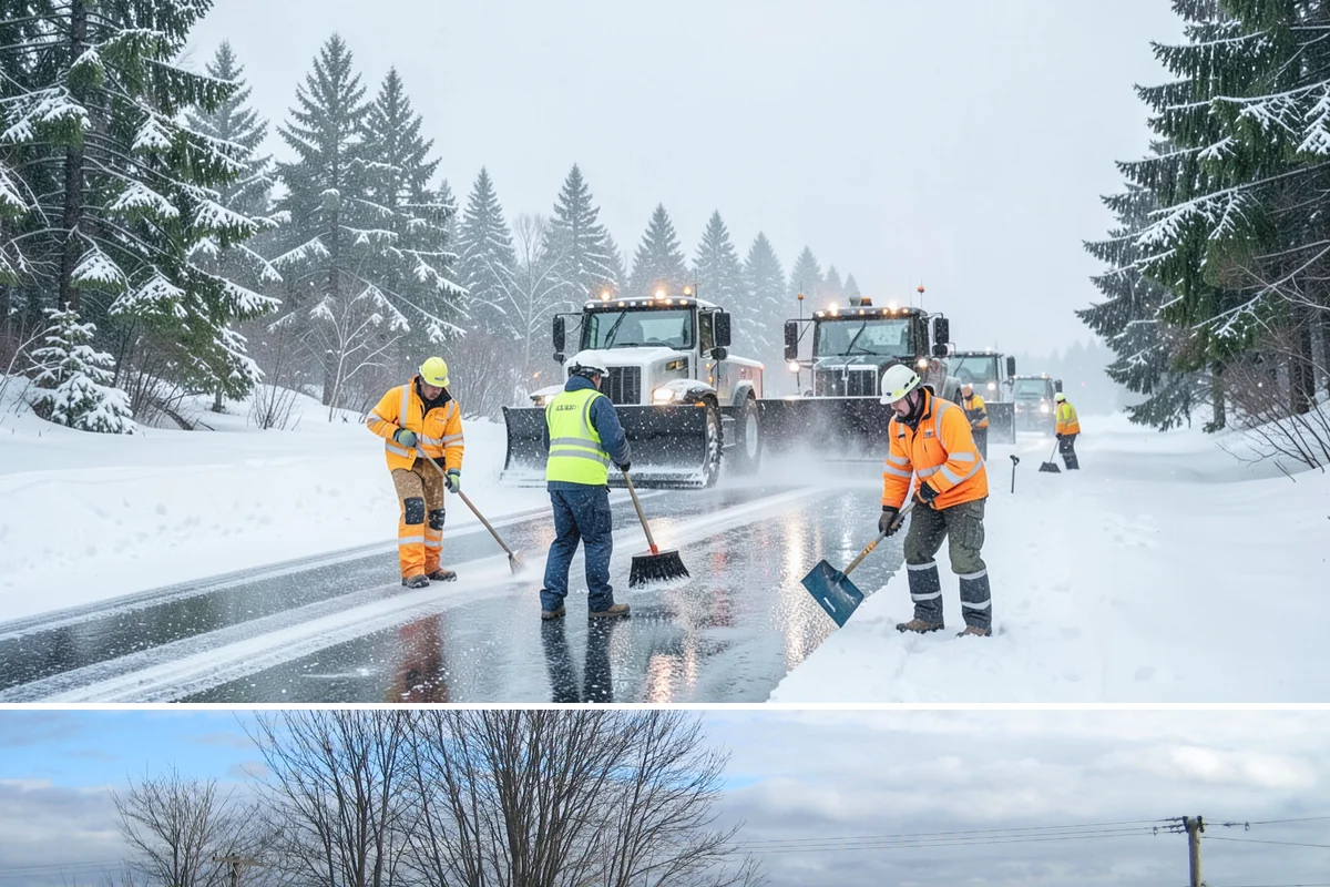 Business Park Snow Plowing in Langley, Island County, WA - Approve a seasonal plan before winter so every company in the park opens on time.