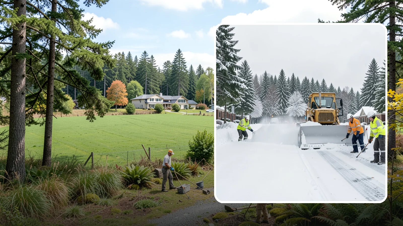 Business Park Snow Plowing in Lyman, Skagit County, WA - We plow business park roads, shared lots, and multiple building entrances so every tenant company opens on time.