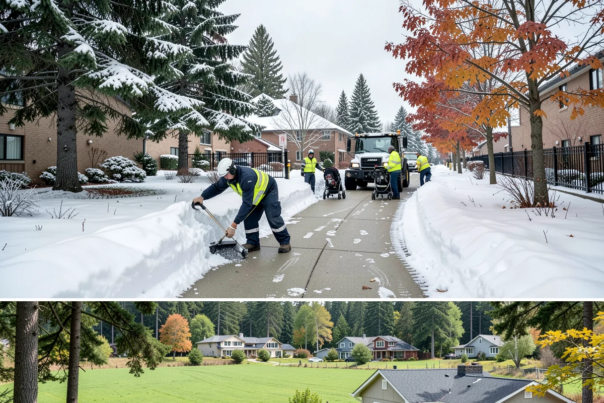 Business Park Snow Plowing in Lyman, Skagit County, WA - Approve a seasonal plan before winter so every company in the park opens on time.