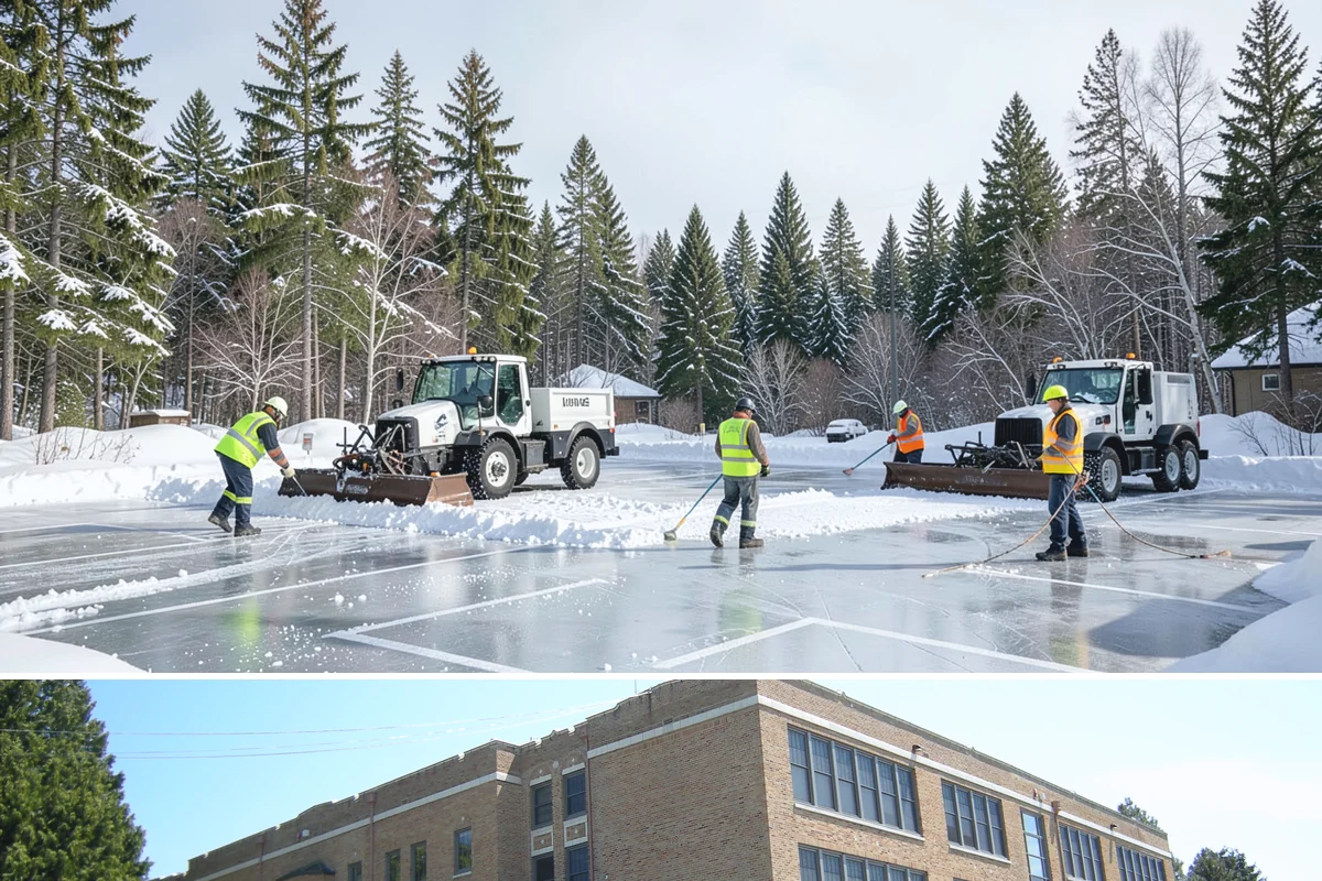Business Park Snow Plowing in Maple Valley, King County, WA - Approve a seasonal plan before winter so every company in the park opens on time.