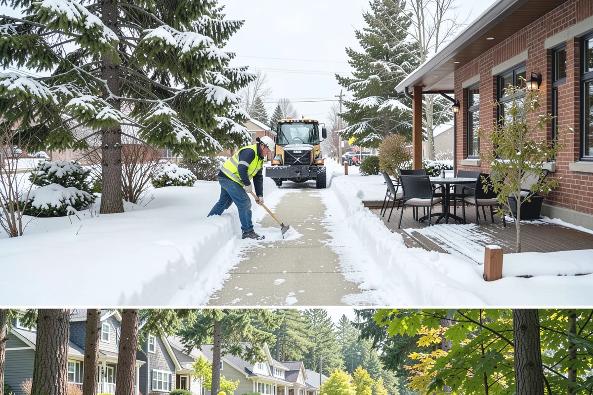 Business Park Snow Plowing in Normandy Park, King County, WA - Approve a seasonal plan before winter so every company in the park opens on time.