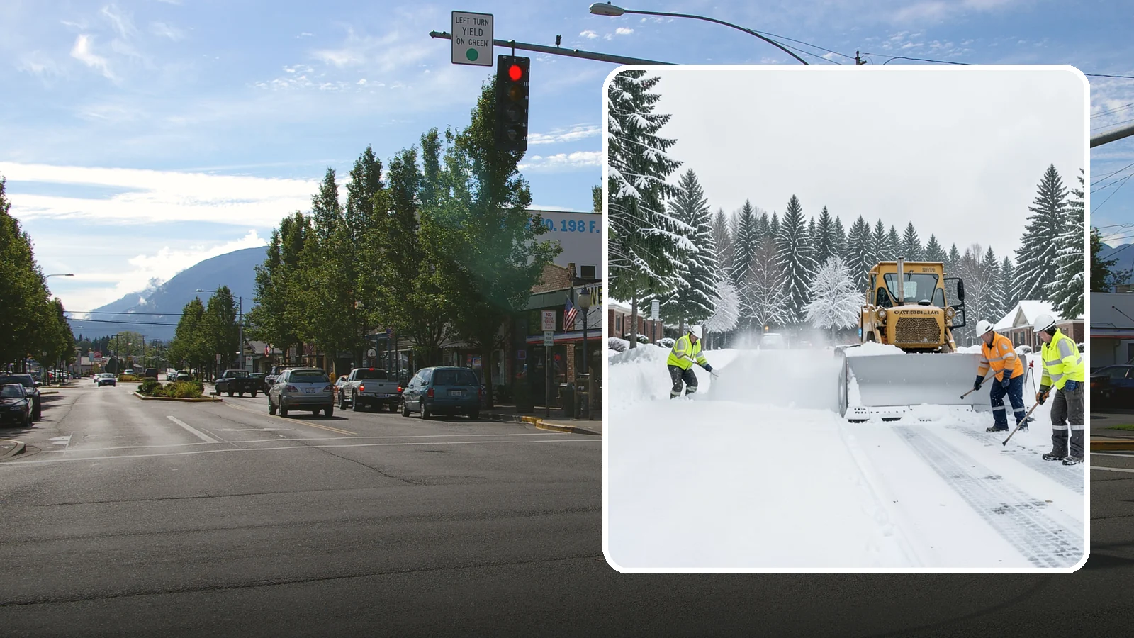 Business Park Snow Plowing in North Bend, King County, WA - We plow business park roads, shared lots, and multiple building entrances so every tenant company opens on time.