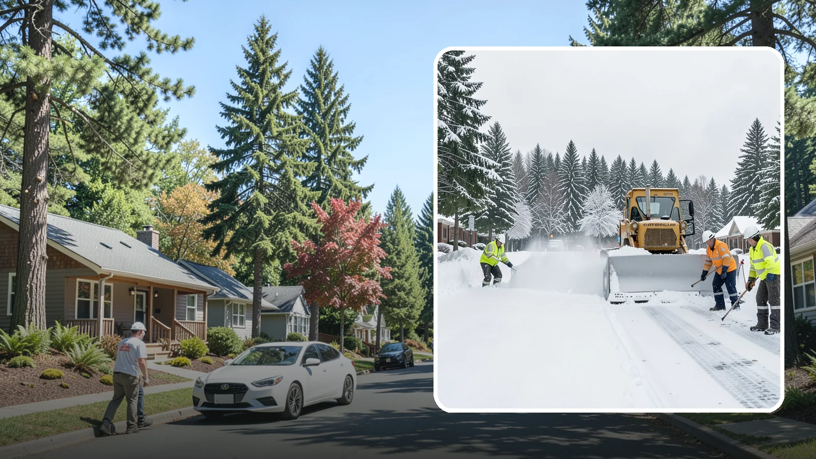 Business Park Snow Plowing in Orting, Pierce County, WA - We plow business park roads, shared lots, and multiple building entrances so every tenant company opens on time.