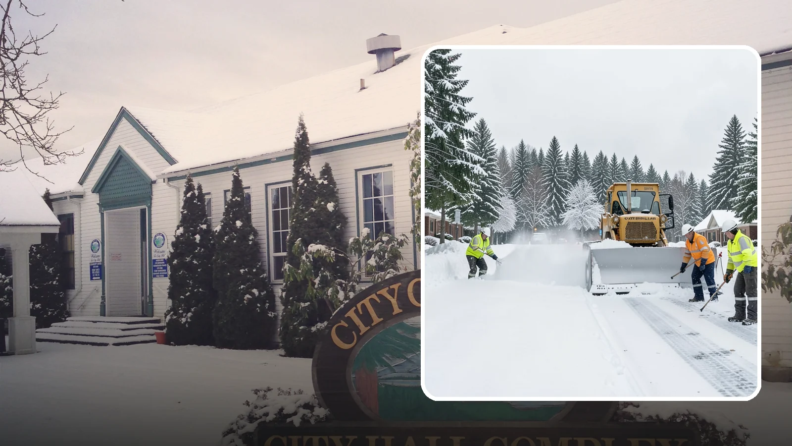 Business Park Snow Plowing in Pacific, King County, WA - We plow business park roads, shared lots, and multiple building entrances so every tenant company opens on time.
