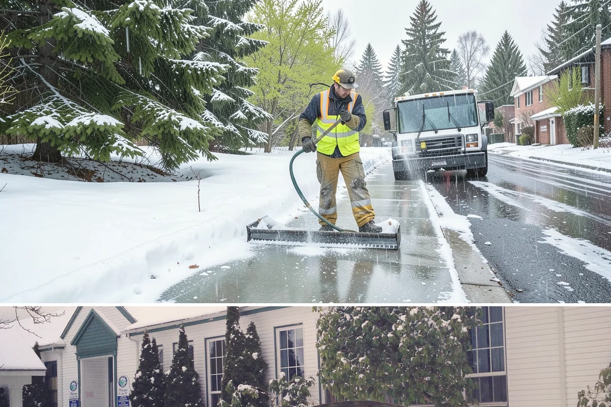 Business Park Snow Plowing in Pacific, King County, WA - Approve a seasonal plan before winter so every company in the park opens on time.