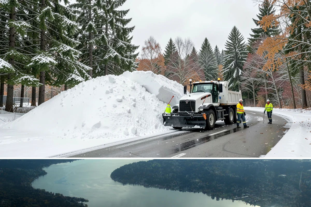 Business Park Snow Plowing in Sammamish, King County, WA - Approve a seasonal plan before winter so every company in the park opens on time.