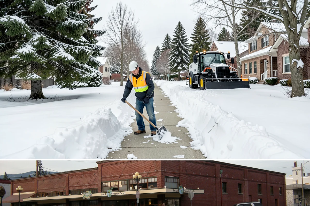 Business Park Snow Plowing in Sedro-Woolley, Skagit County, WA - Approve a seasonal plan before winter so every company in the park opens on time.