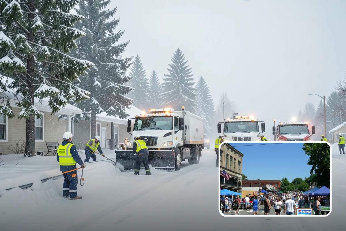 Business Park Snow Plowing in Snohomish, Snohomish County, WA - Internal roads and every tenant lot cleared before the workday