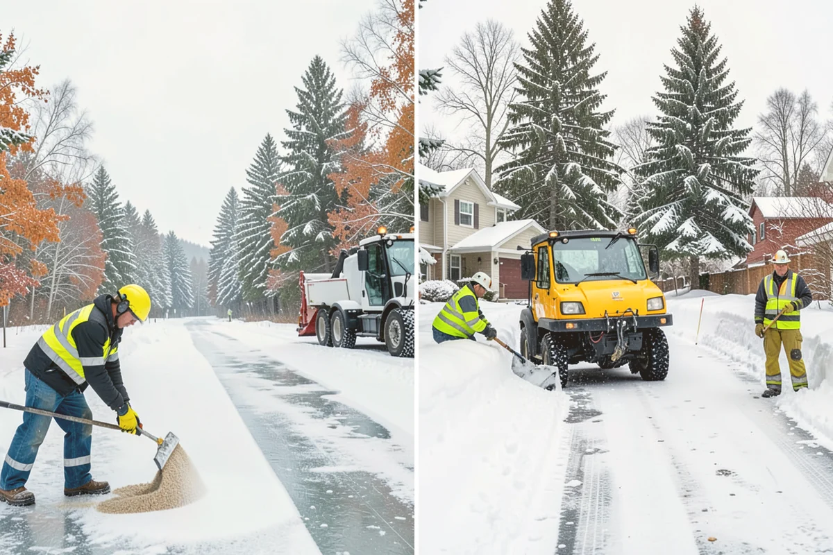 Cabin Snow Removal in Algona, King County, WA - We set a monitoring and clearing schedule with you