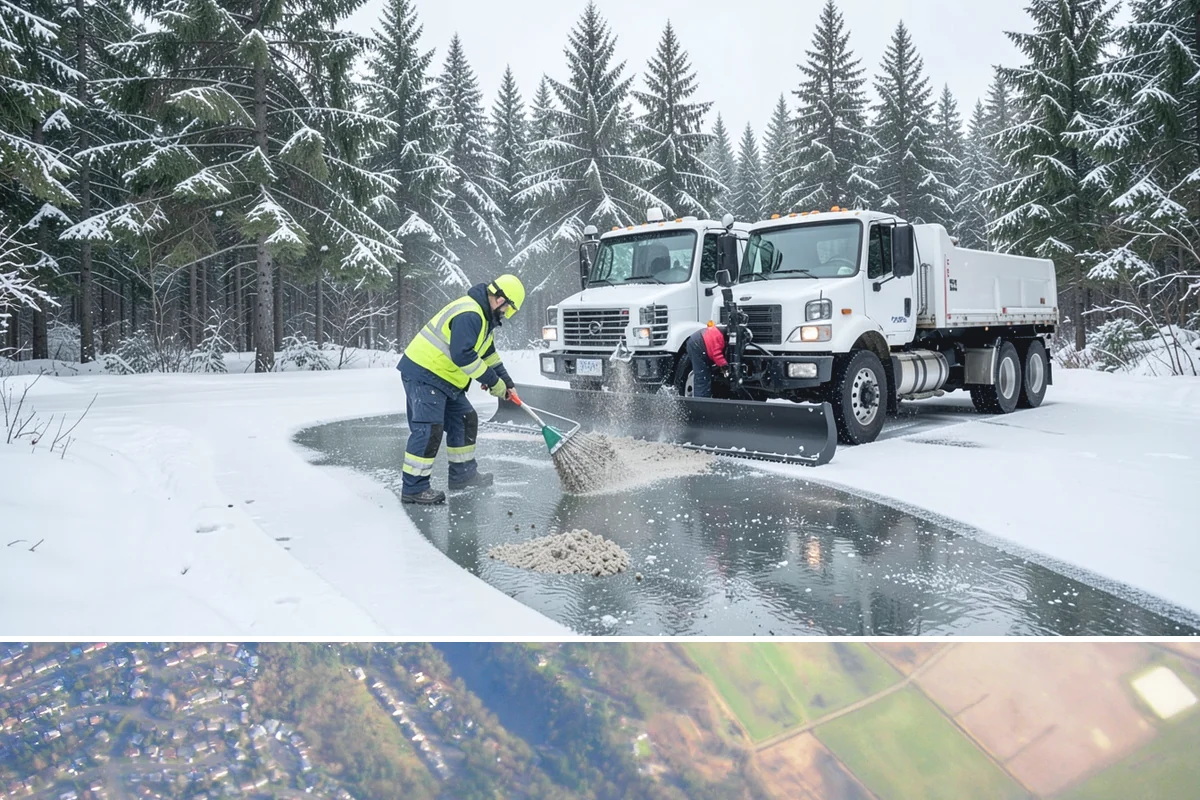 Cabin Snow Removal in Algona, King County, WA - Mountain and foothill cabins need attention throughout the snow season, which runs deeper and longer than the lowland winter...