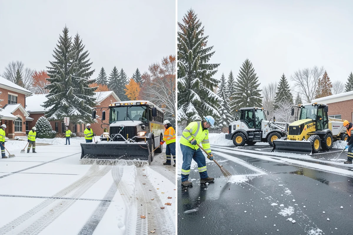 Cabin Snow Removal in Auburn, King County, WA - We set a monitoring and clearing schedule with you