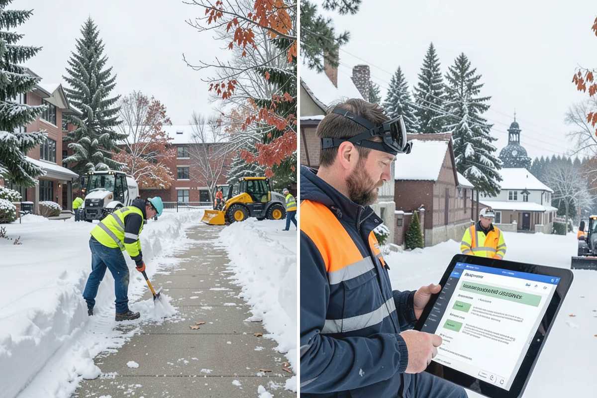 Cabin Snow Removal in Beaux Arts Village, King County, WA - We set a monitoring and clearing schedule with you