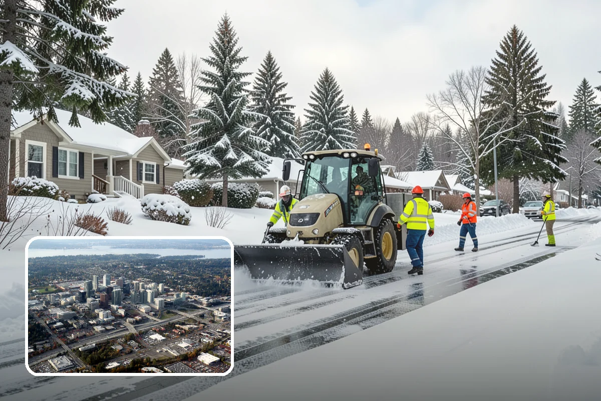 Cabin Snow Removal in Bellevue, King County, WA - Keeps mountain and foothill cabin access open