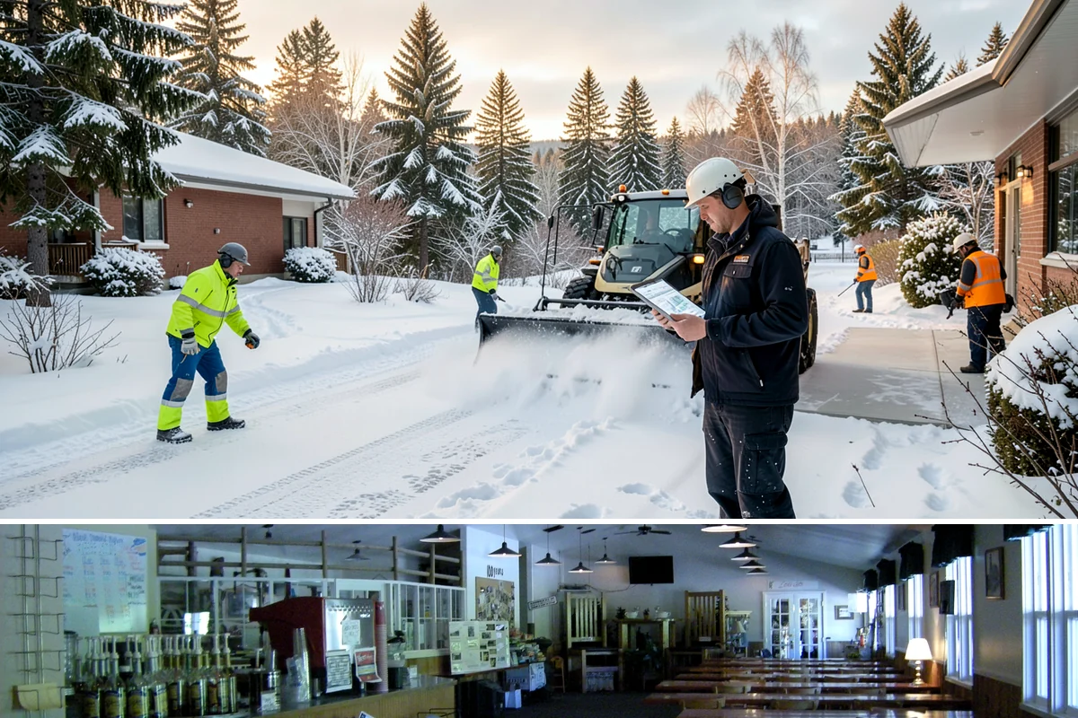 Cabin Snow Removal in Black Diamond, King County, WA - Mountain and foothill cabins need attention throughout the snow season, which runs deeper and longer than the lowland winter...