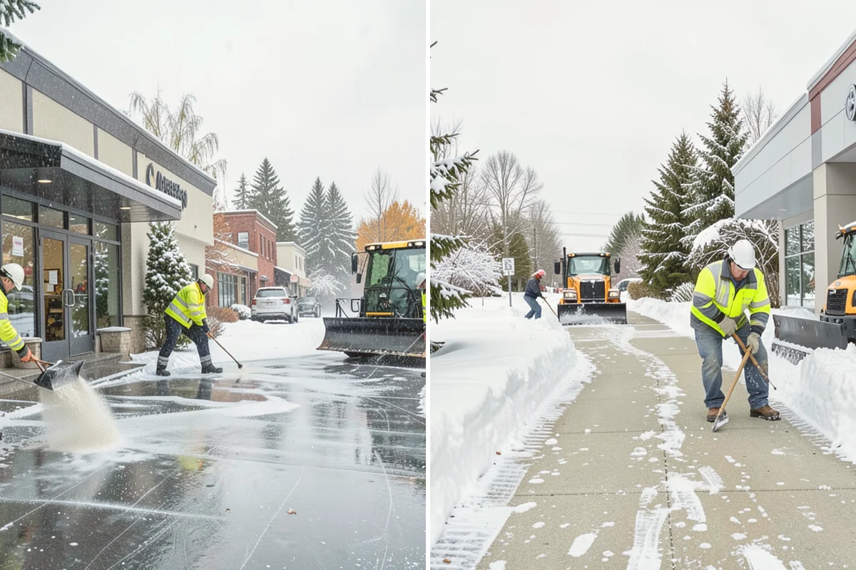 Cabin Snow Removal in Bothell, King County, WA - We set a monitoring and clearing schedule with you