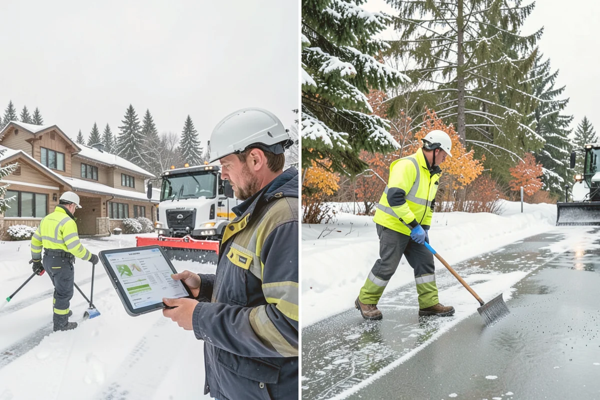 Cabin Snow Removal in Brier, Snohomish County, WA - We set a monitoring and clearing schedule with you