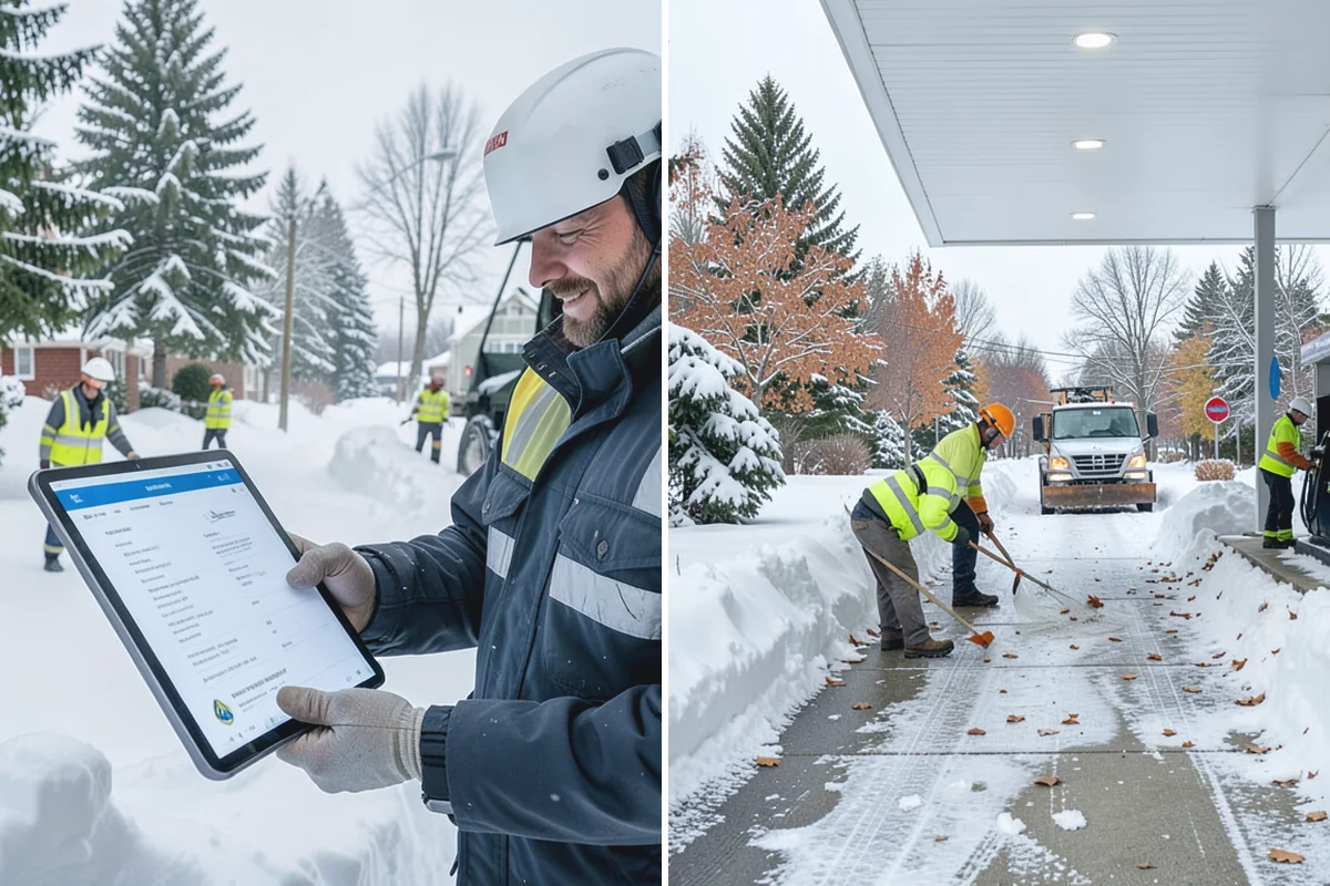 Cabin Snow Removal in Buckley, Pierce County, WA - We set a monitoring and clearing schedule with you