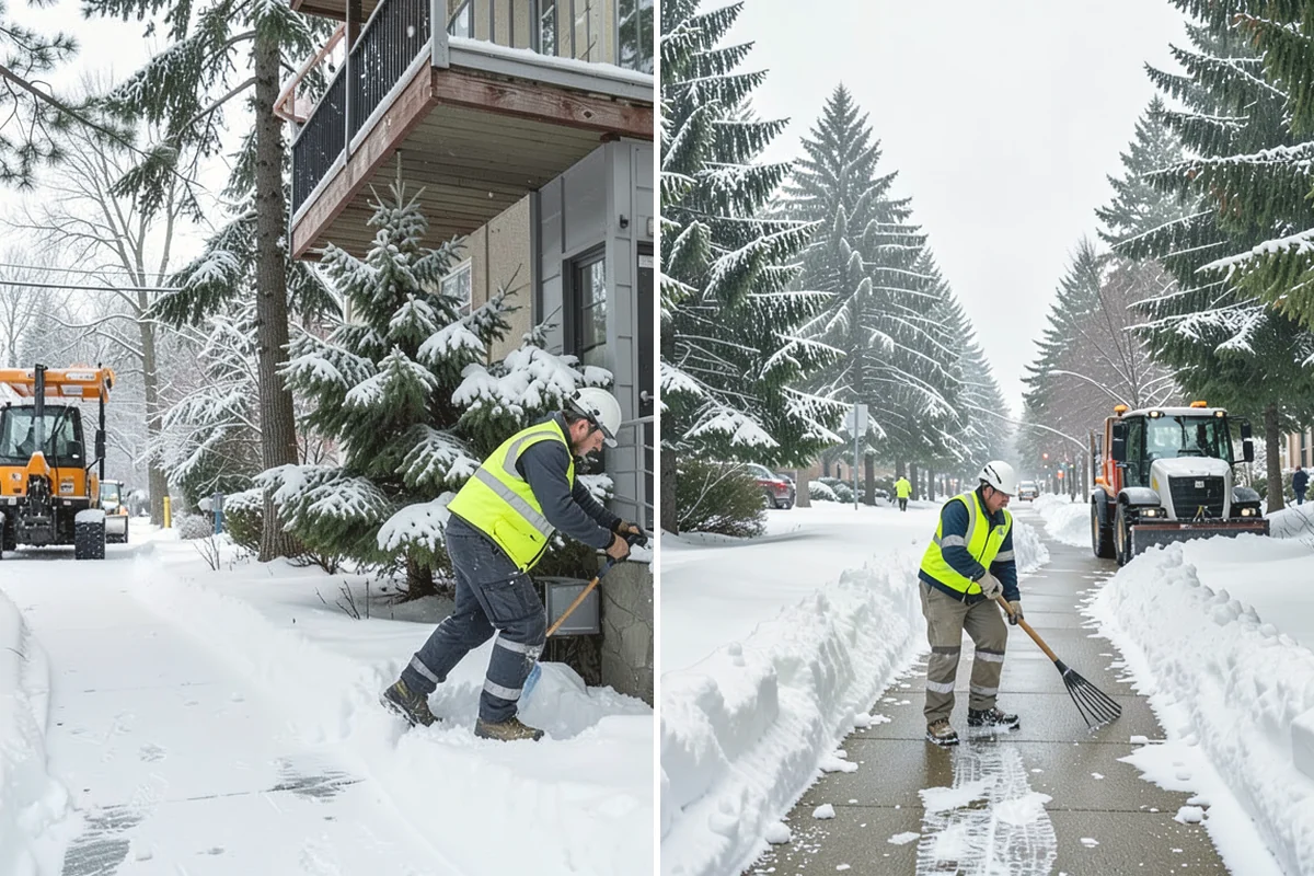 Cabin Snow Removal in Burien, King County, WA - We set a monitoring and clearing schedule with you