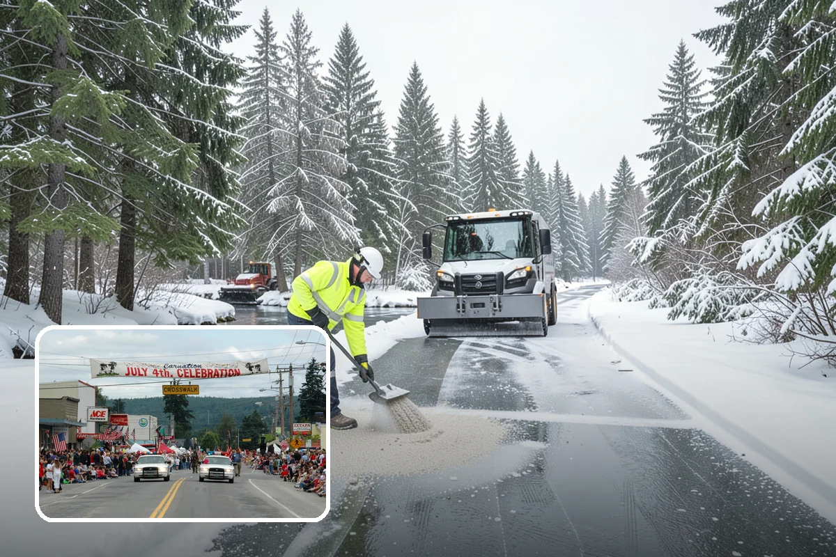 Cabin Snow Removal in Carnation, King County, WA - Keeps mountain and foothill cabin access open