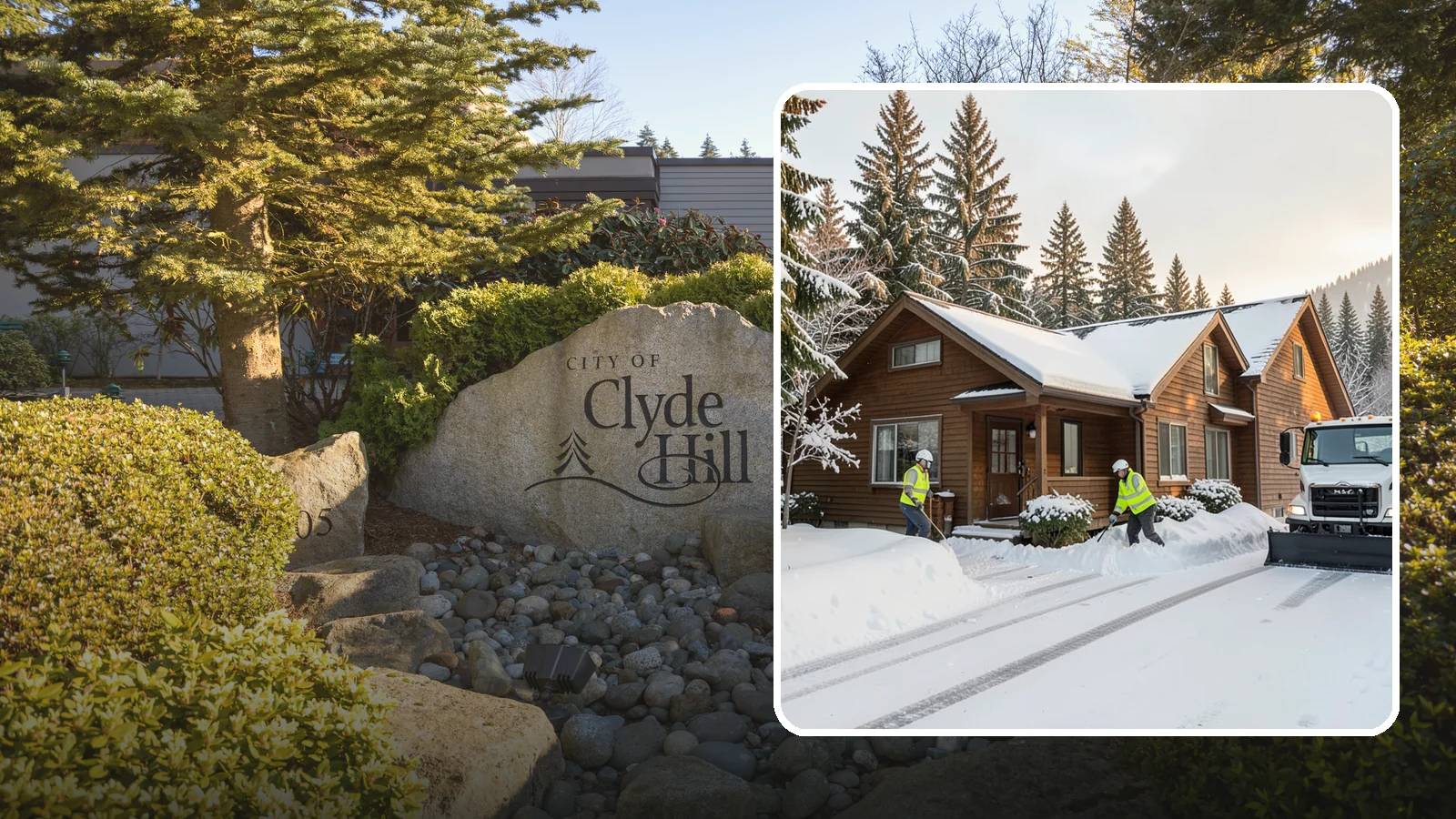 Cabin Snow Removal in Clyde Hill, King County, WA - We clear access and rooflines for cabins and getaway homes in the Cascade foothills and passes where real snow accumulates.