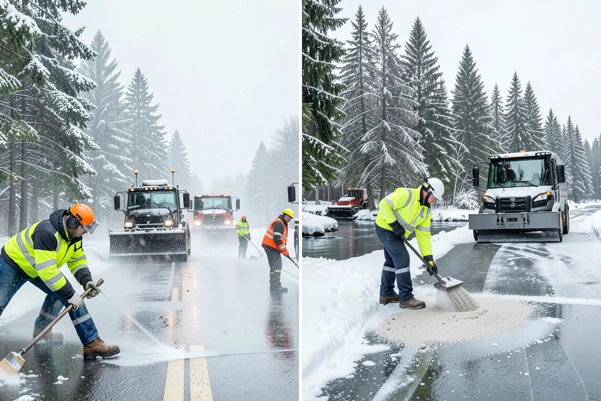 Cabin Snow Removal in Concrete, Skagit County, WA - We set a monitoring and clearing schedule with you