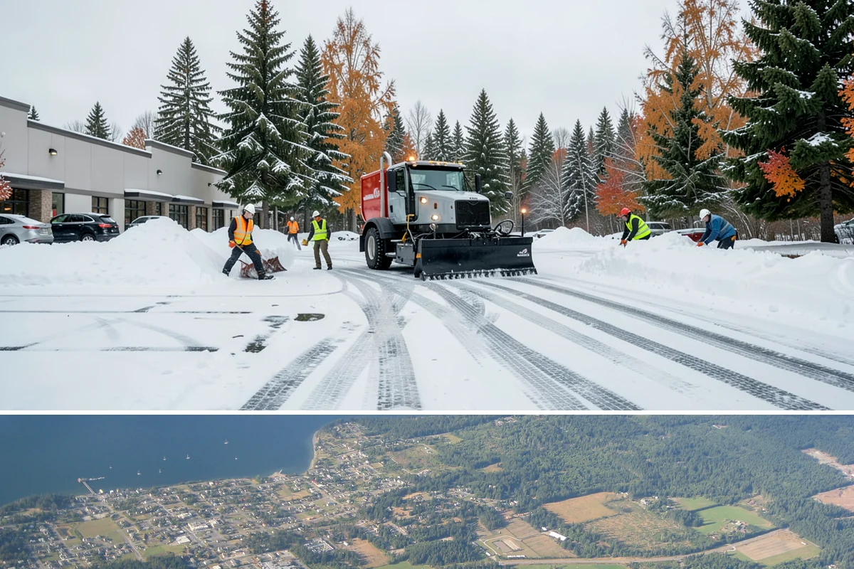 Cabin Snow Removal in Coupeville, Island County, WA - Mountain and foothill cabins need attention throughout the snow season, which runs deeper and longer than the lowland winter...