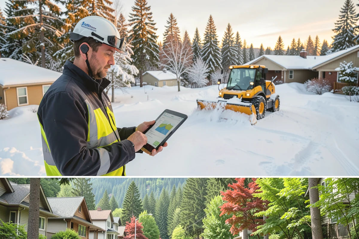 Cabin Snow Removal in Darrington, Snohomish County, WA - Mountain and foothill cabins need attention throughout the snow season, which runs deeper and longer than the lowland winter...