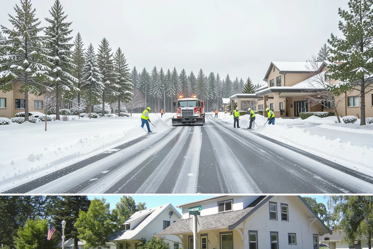 Cabin Snow Removal in DuPont, Pierce County, WA - Mountain and foothill cabins need attention throughout the snow season, which runs deeper and longer than the lowland winter...